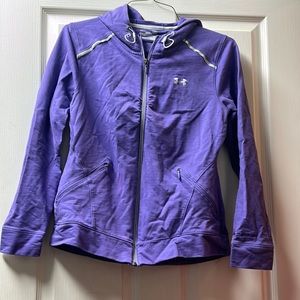 Semi fitted under armor athletic jacket